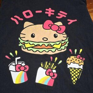 Hello Kitty Burger shirt 2022 sanrio P2P 23-25 Women’s XL-2X